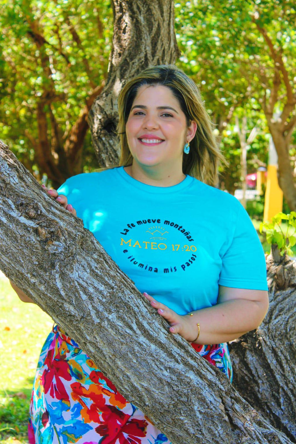 Camisa "La fe mueve montañas"