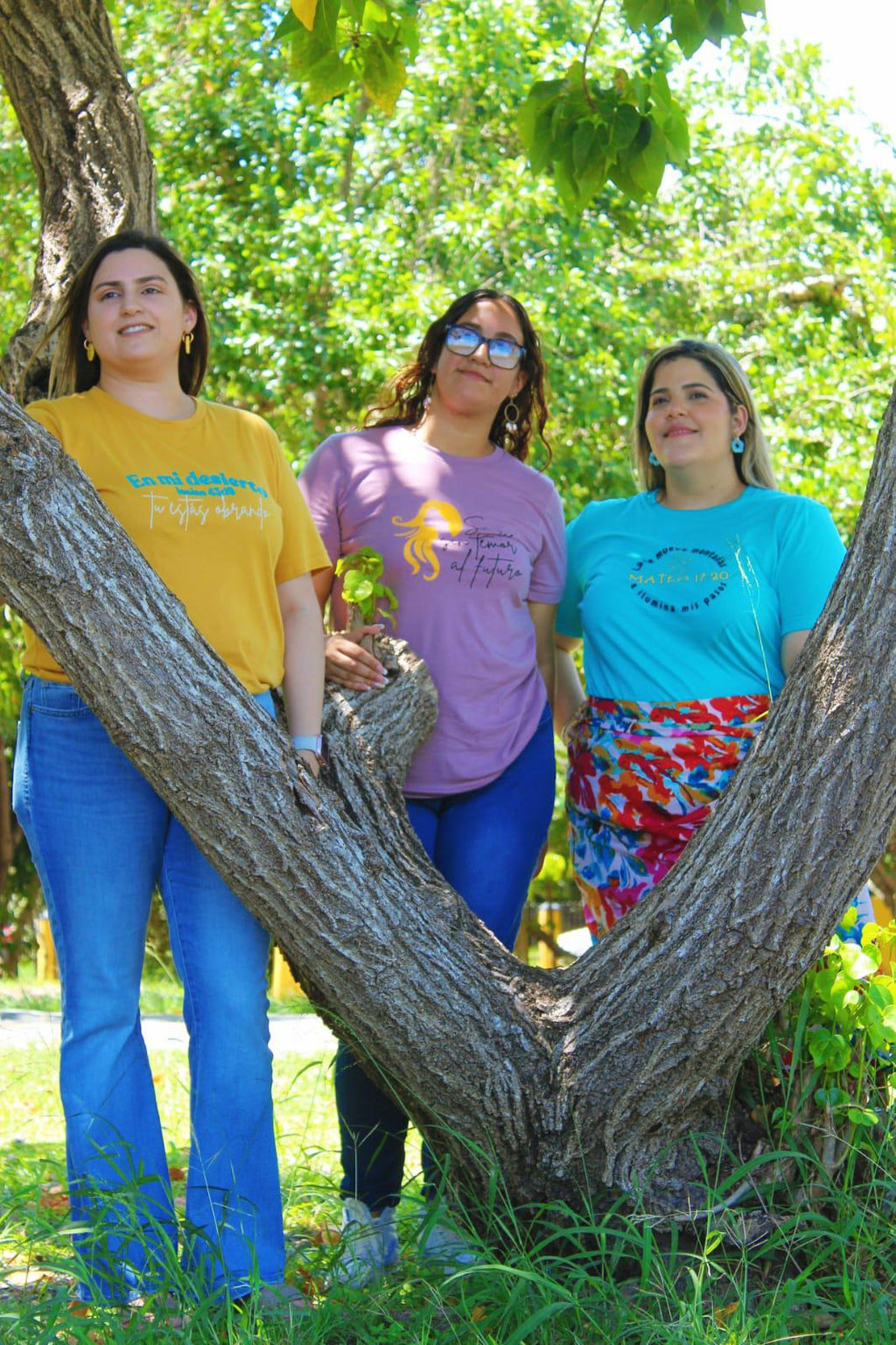 Camisa "Se rie sin temor al futuro"